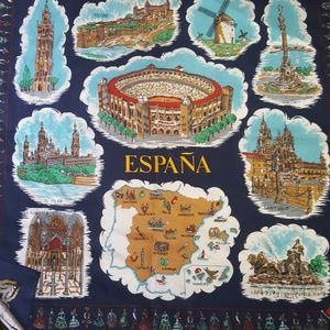 Vintage Scarf from Spain